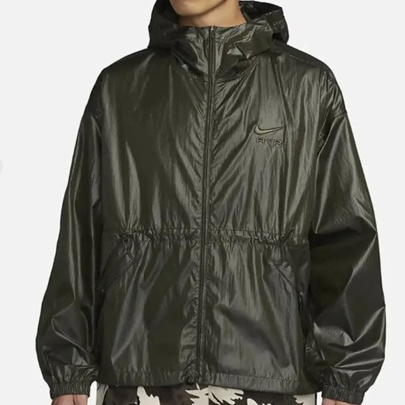 Nike Air DX0140 Woven Sweat Jacket Sequoia Green (  L ) - Picture 1 of 6